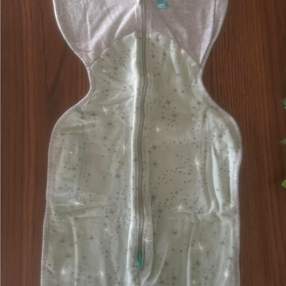 Love to Dream Gray and Green Sleep Sack
